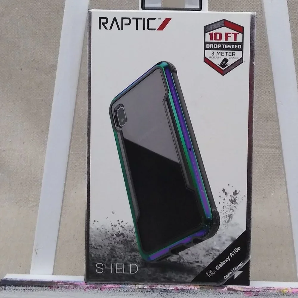Raptic Shield Case Samsung A10e Compatible Case Shock Absorbing Protection - NWT